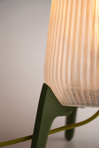 Luminária Sino CURVU - Verde Transparente 02